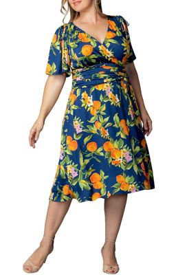 Plus Size Jemma Ruched Tie Dress