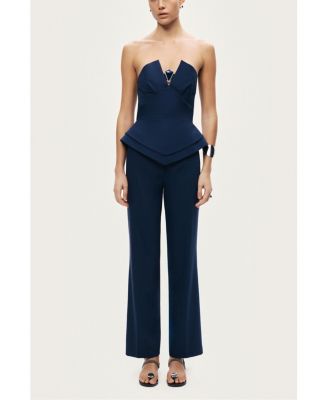 Women's Strapless Sculpted Bustier Top