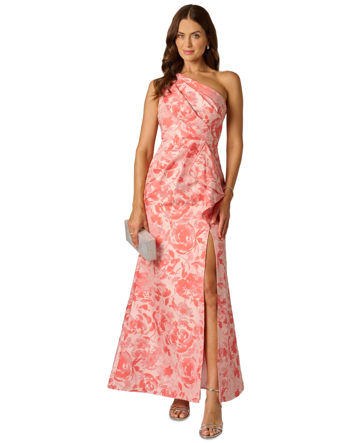Adrianna Papell Women's One Shoulder Dress