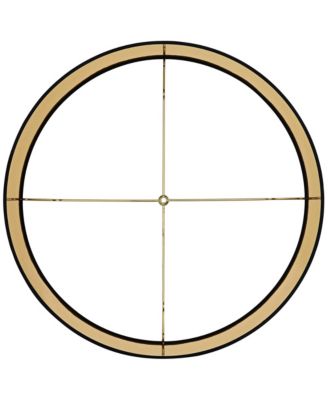 McKay 25" Top x 25" Bottom x 14" High Lamp Shade Replacement Extra Large Drum Hardback Spider Harp Finial