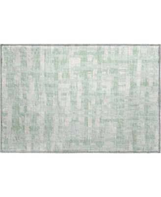 Mayfield Machine Washable AMF1849 1'8" x 2'6" Area Rug