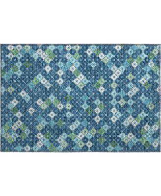 Mayfield Machine Washable AMF1837 1'8" x 2'6" Area Rug