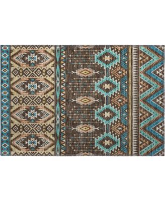Mayfield Machine Washable AMF1851 1'8" x 2'6" Area Rug