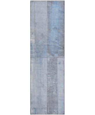 Mayfield Machine Washable AMF1877 2'3" x 7'6" Runner Area Rug