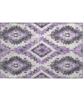 Mayfield Machine Washable AMF1878 1'8" x 2'6" Area Rug