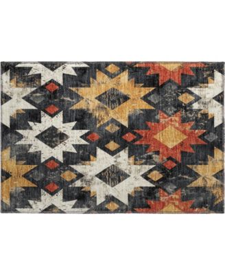 Mayfield Machine Washable AMF1879 1'8" x 2'6" Area Rug
