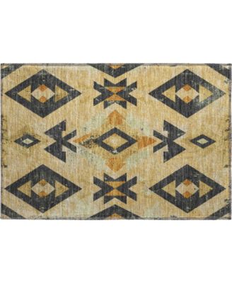 Mayfield Machine Washable AMF1882 1'8" x 2'6" Area Rug
