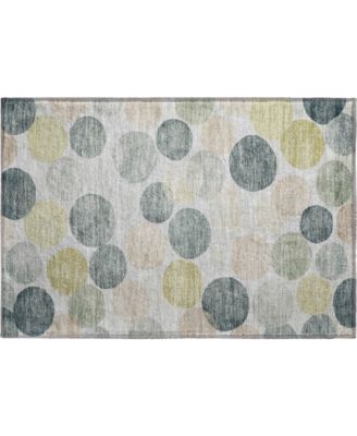 Mayfield Machine Washable AMF1898 1'8" x 2'6" Area Rug
