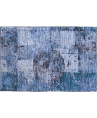 Mayfield Machine Washable AMF1905 1'8" x 2'6" Area Rug