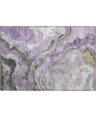 Mayfield Machine Washable AMF1908 1'8" x 2'6" Area Rug