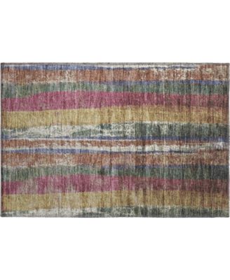 Mayfield Machine Washable AMF1910 1'8" x 2'6" Area Rug