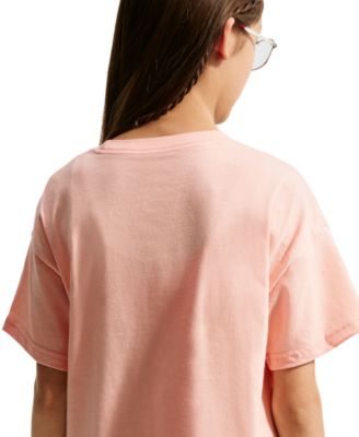 Girls' 7-16 Sportswear Essential Cotton Swoosh Logo T-Shirt