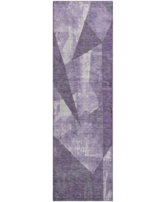 Mayfield Machine Washable AMF1838 2'3" x 7'6" Runner Area Rug
