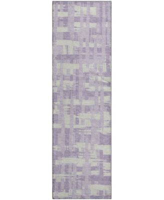 Mayfield Machine Washable AMF1849 2'3" x 7'6" Runner Area Rug