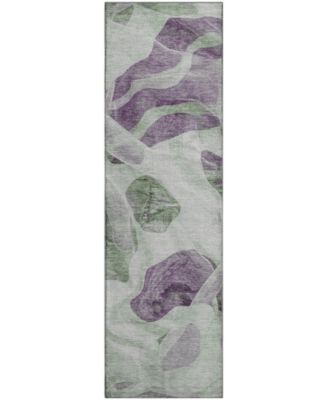 Mayfield Machine Washable AMF1863 2'3" x 7'6" Runner Area Rug