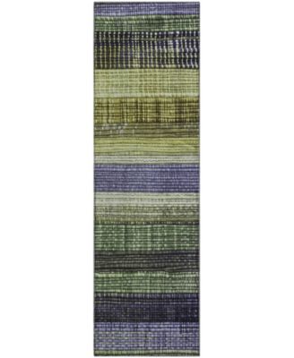 Mayfield Machine Washable AMF1873 2'3" x 7'6" Runner Area Rug