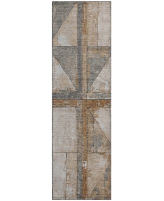 Mayfield Machine Washable AMF1876 2'3" x 7'6" Runner Area Rug