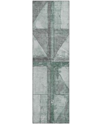 Mayfield Machine Washable AMF1876 2'3" x 7'6" Runner Area Rug