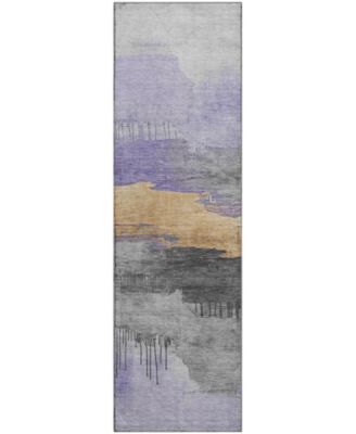 Mayfield Machine Washable AMF1880 2'3" x 7'6" Runner Area Rug