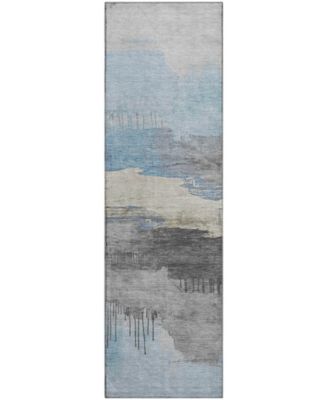 Mayfield Machine Washable AMF1880 2'3" x 7'6" Runner Area Rug