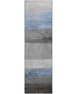 Mayfield Machine Washable AMF1883 2'3" x 7'6" Runner Area Rug