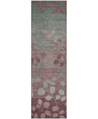 Mayfield Machine Washable AMF1900 2'3" x 7'6" Runner Area Rug