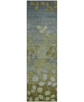 Mayfield Machine Washable AMF1900 2'3" x 7'6" Runner Area Rug