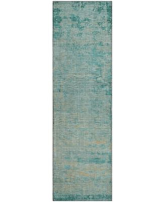 Mayfield Machine Washable AMF1901 2'3" x 7'6" Runner Area Rug