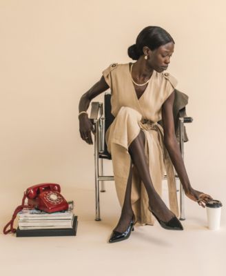 Women's Paulina Pointed Toe Slingback Pumps