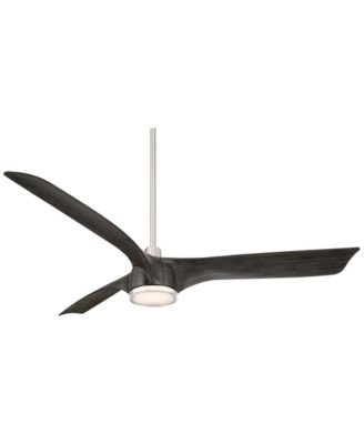 60" Artistry Brushed Nickel LED Damp Ceiling Fan