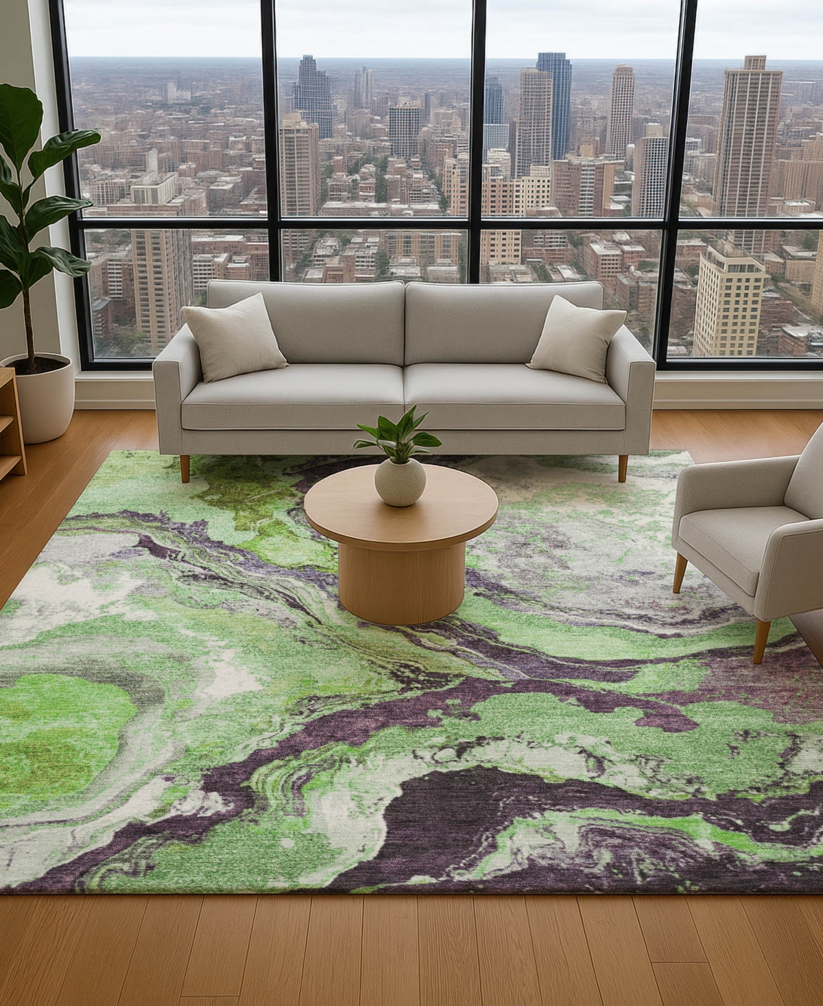 Addison Mayfield AMF1908 3' x 5' Area Rug