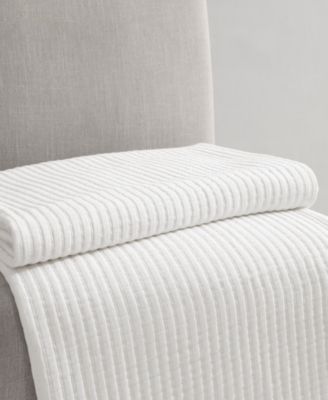 Subway Tile Cotton Matelasse Blanket, King