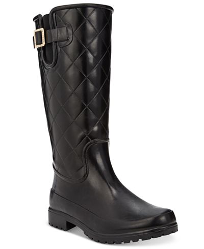 Sperry Women's Pelican Tall Quilted Rain Boots - Boots - Shoes - Macy's