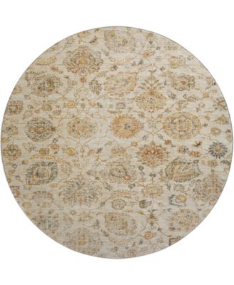 Mayfield Machine Washable AMF1833 8' x 8' Round Area Rug