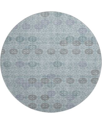 Mayfield Machine Washable AMF1855 8' x 8' Round Area Rug