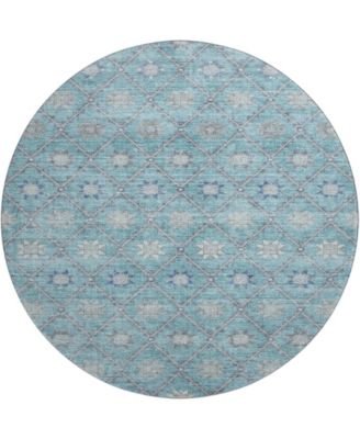 Mayfield Machine Washable AMF1858 8' x 8' Round Area Rug