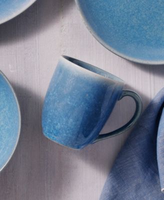 Colorwave Kiln Azure Coupe Place Setting 4-Pc. Set, Service For 1