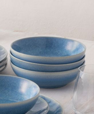 Colorwave Kiln Azure Cereal Bowls, Set of 4
