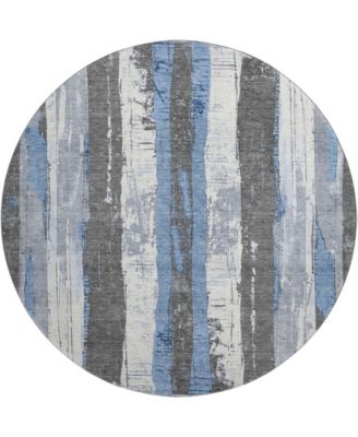 Mayfield Machine Washable AMF1872 8' x 8' Round Area Rug