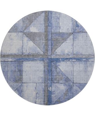 Mayfield Machine Washable AMF1876 8' x 8' Round Area Rug