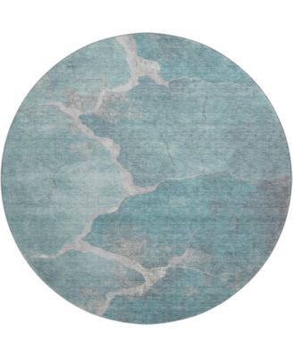 Mayfield Machine Washable AMF1889 8' x 8' Round Area Rug