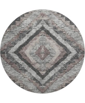 Mayfield Machine Washable AMF1890 8' x 8' Round Area Rug