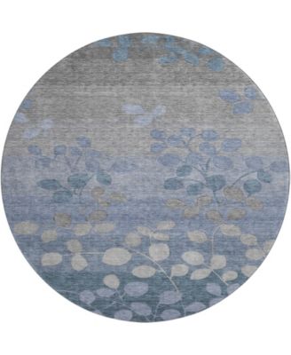 Mayfield Machine Washable AMF1900 8' x 8' Round Area Rug
