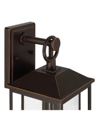 Califa 20" High Traditional Outdoor Wall Light Fixture Mount Porch House Weatherproof Bronze Finish