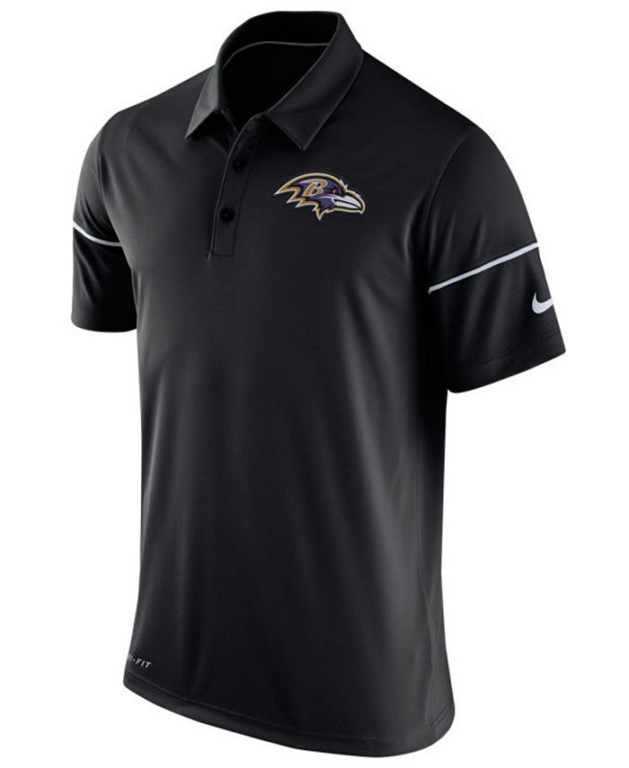 Nike Men's Baltimore Ravens Team Issue Polo Shirt - Macy's
