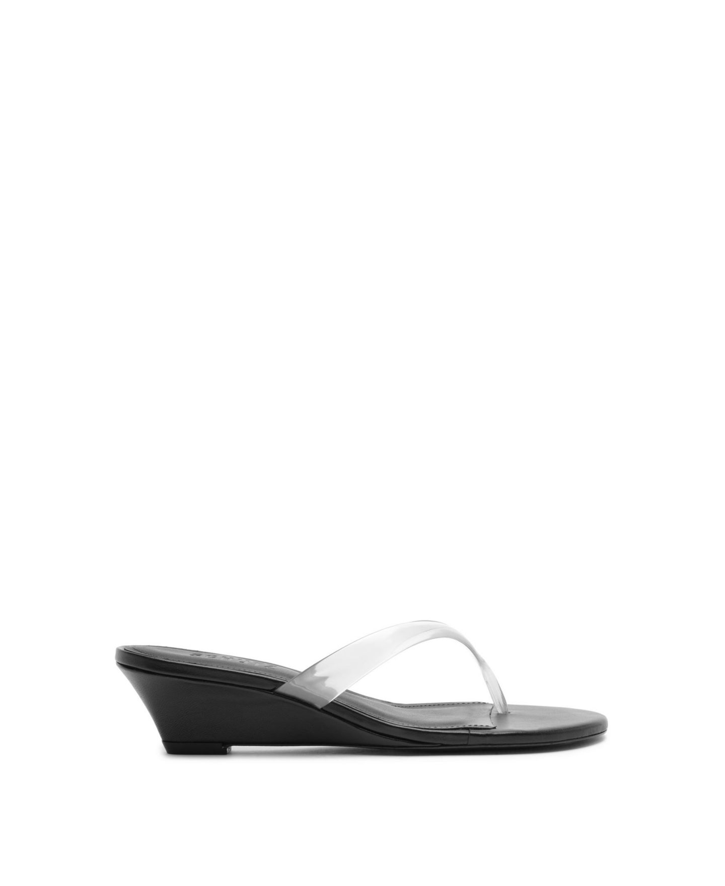 Женские сандалии Schutz Roslyn Slip-On Wedge, цвет: Чёрный — фото 2