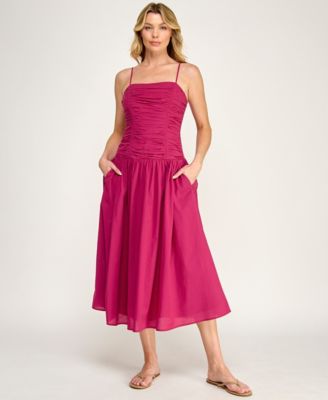 Women's Red Fit & Flare Dresses | Macy's