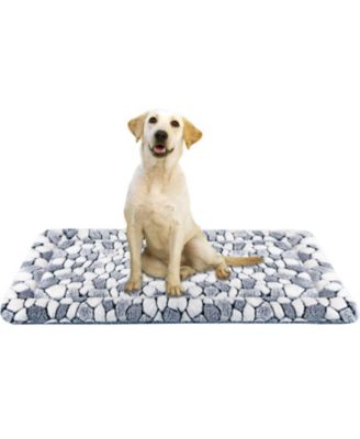 Reversible Dog Crate Pad Bed Mat Cool Warm Sleeping For Dogs Cats Machine Washable Multi Use Pet Beds