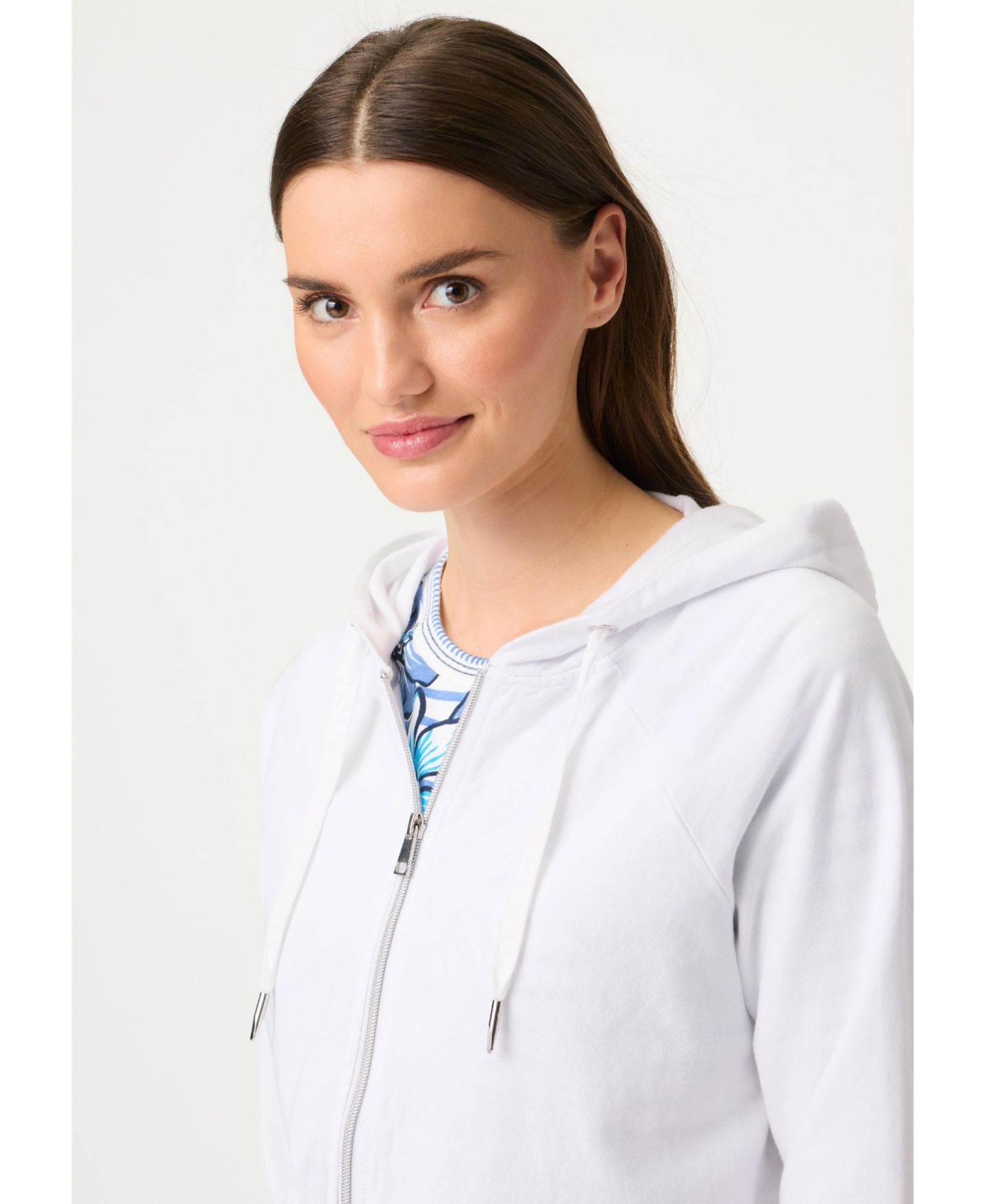 Женские худи Olsen Mixed Media Hooded Sweatshirts — фото 4