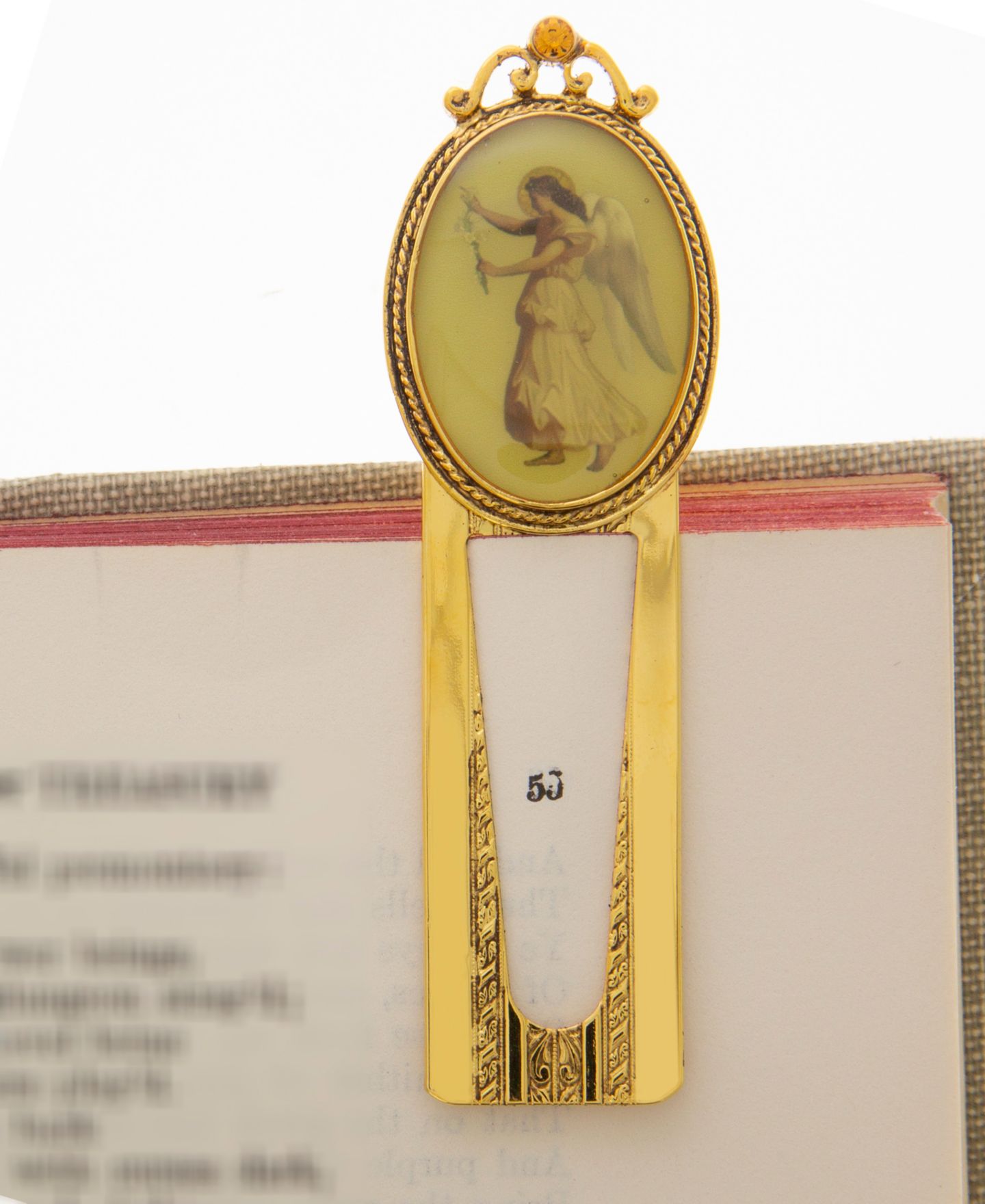 Женская сумка Symbols of Faith Gold-Tone Annunciation Angel Bookmark — фото 3